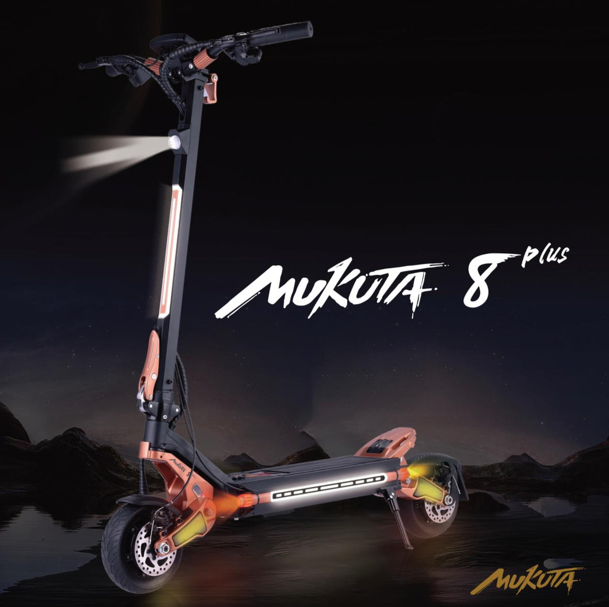 MUKUTA New 8 PLUS ELECTRIC SCOOTER