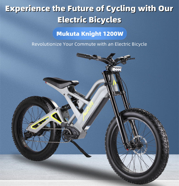 bultaco electric bicycle Mukuta Knight-E-Bike New 2025 52V 1200 Watt Motor– AtlantaEscooters