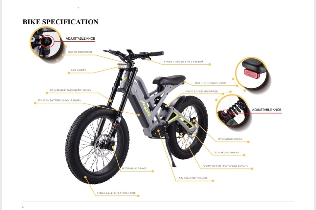 Mukuta Knight - New 2024 - Electric Bike