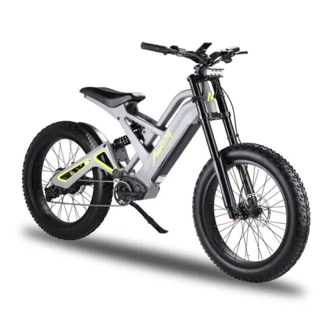 Mukuta Knight-E-Bike New 2025 52V 1200 Watt Motor– AtlantaEscooters Mukuta Knight-E-Bike New 2025 52V 1200 Watt Motor– AtlantaEscooters